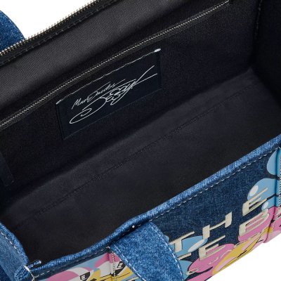 HATTIE STEWART X MARC JACOBS DENIM MEDIUM TOTE BAG